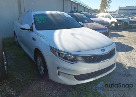 2016 Kia Optima Lx из США, поврежденный, VIN KNAGT4L3XG5093414